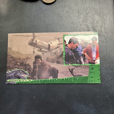 Jb16 Godzilla The Movie Supervue 1998 #2 Helicopter Crash Mysterious Assignment-image