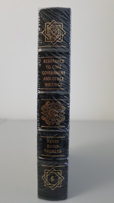 Resistance to Civil Government and Other Writings / Easton Press / Sealed-image