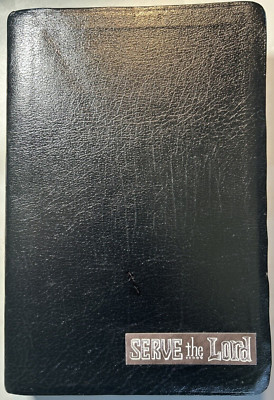 NKJV Quick Reference Bible Black Bonded Leather Quick Find Topical Indexed 1645-image