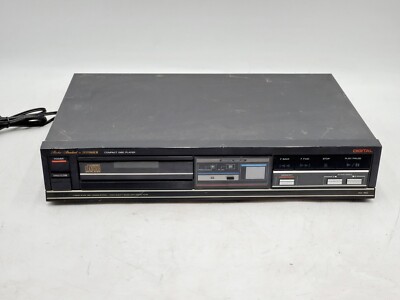 Fisher AD-862 Single CD Player, Hi-Fi, Black, Stereo L/R RCA Outputs-image