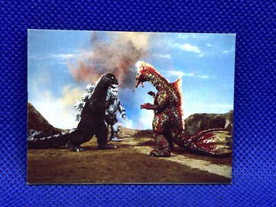 Terror of Mechagodzilla  Mini menko card 2.5 in No.105 TOHO 1970's Japanese F/S-image
