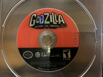 Godzilla: Destroy All Monsters Melee (Nintendo GameCube, 2002) Disc Only Tested-image