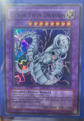 Cyber Twin Dragon -Super Rare- Yu-Gi-Oh! CRV-EN035-image