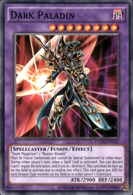 Dark Paladin YGLD-ENC41 Yugioh-image