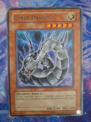 Yu-Gi-Oh - Cyber Dragon - DP04-EN001 - Rare - MP/HP Condition-image