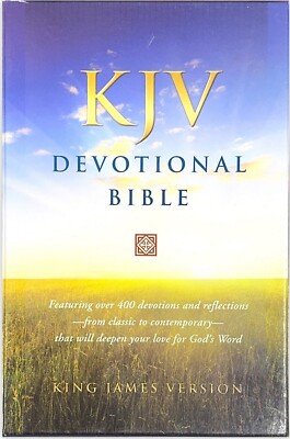 Devotional Bible, King James Version Black & Tan Flexisoft Edition Hendrickson-image