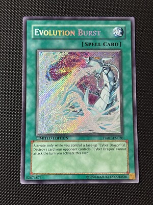 Yugioh! Evolution Burst Limited Edition - HA01-EN030 Secret Rare NM - Foil Bleed-image