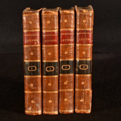 1803 4Vols Letters Written By the Late Right Honourable Philip Dormer Stanhop...-image