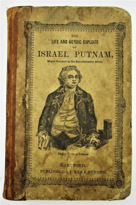 LIFE OF ISRAEL PUTNAM by David Humphreys -1833 [1st Ed] US Revolutionary General-image