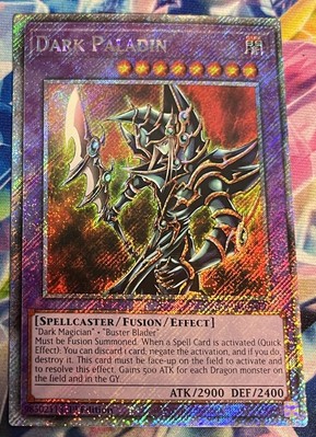 Yugioh Dark Paladin RA03-EN126 Quarter Century Secret Rare 1st Edition NM-image