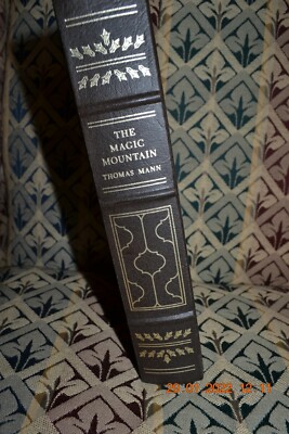 The Magic Mountain- Thomas Mann 1953 Franklin Library Brown Leather Cover (#115)-image