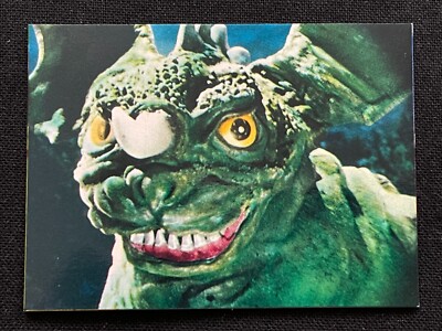 Godzilla Baragon Mini Card Japanese TOHO TOEI Menko 2.6x1.9 Rare F/S A-image