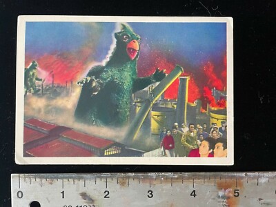 Vintage Japanese Tokusatsu bromide yamakatsu kaiju card Gappa -image