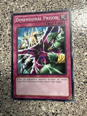 Dimensional Prison SDCR-EN033 Cyber Dragon Revolution-1st Edition-image