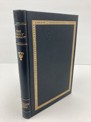 The Energy Merchant, Rufus Jarman RICHARD ROSEN PRESS, 1st Ed Leather HC, SIGNED-image