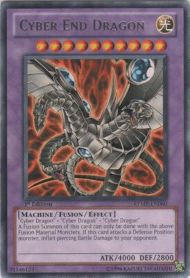 1x (M/NM) Cyber End Dragon - RYMP-EN060 - Rare - 1st Edition  YuGiOh-image
