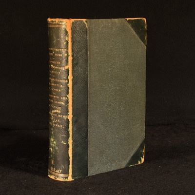 1884-8 5Vols in 1 German, French, Middle English, and Nordic Language Studies-image