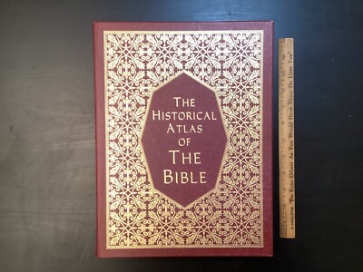 The Historical Atlas of the Bible Ian Barnes Easton Press Leather Bound-image