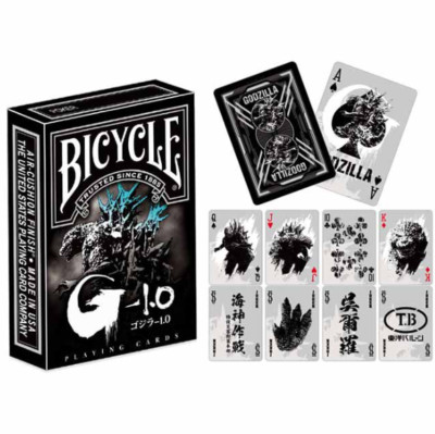 Godzilla-1.0 Bicycle playing cards TOHO Godzilla Store Japan LTD Monster Goods-image