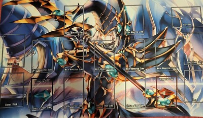 yugioh dark paladin magician playmat-image