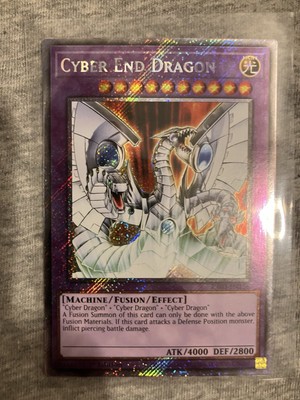 Cyber End Dragon (Platinum Secret Rare) RA03-EN156 Quarter Century Bonanza...-image