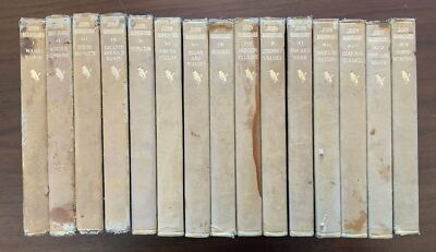 The Writings Of John Burroughs.  Leatherbound 1913 Volumes 1-15 -image