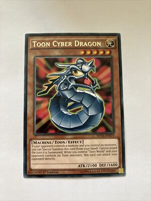 Yu-Gi-Oh! Toon Cyber Dragon - Rare - MP16-EN074 - 1st Edition-image