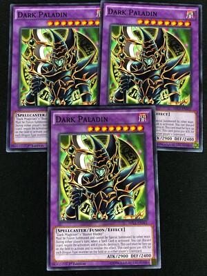 YUGIOH DARK PALADIN MIL1-EN041 1ST COMMON X3 (NM)-image
