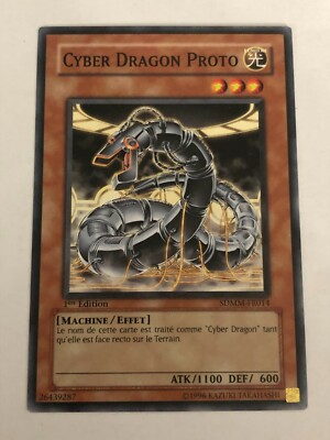 Yu-Gi-Oh - JCC - Cyber Dragon Proto - SDMM-FR014 Card-image