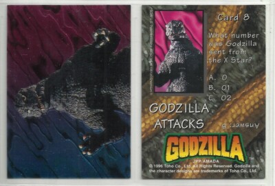 1996 Godzilla (JPP/Amada) CHROMIUM 