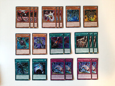 Yugioh! - CYBER DRAGON/CYBERDARK DECK CARD (Cyber/Cyberdark Dragon Deck Cards)-image