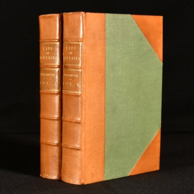 1904 2vols The Life of Voltaire S. G. Tallentyre Illustrated 2nd Edition-image