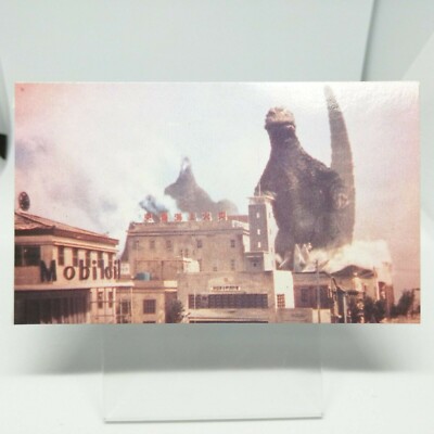 No.77 GOZILLA Card 100 Vol.1 Godzilla VS Mechagodzilla TOHO MOVIE FUTAMI JAPAN-image