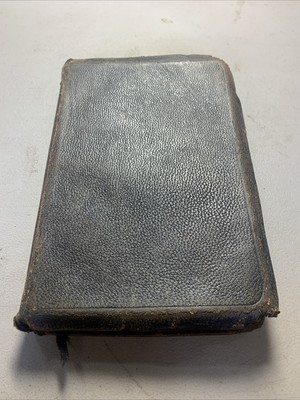 Antique 1917 Oxford Holy Bible Scofield Reference Leather-image