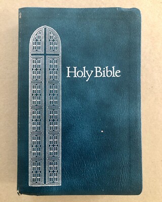 The Holy Bible (KJV), 1990, Giant Print Red Letter & Reference Ed w/Tabs Leather-image