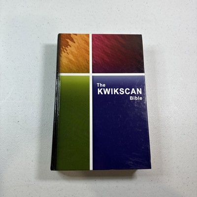 Kwikscan Holy Bible: Complete Authorized King James Version - Hardback Berean-image