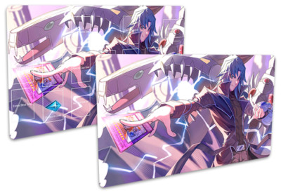 No.3049 Yugioh TCG Zane Truesdale Cyber End Dragon Custom Playmat YGO CCG Mat-image