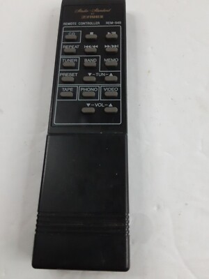 🌴 Cd/Tuner Fisher REM-949 Remote Control - Studio Standard by Fisher (BNI)-image
