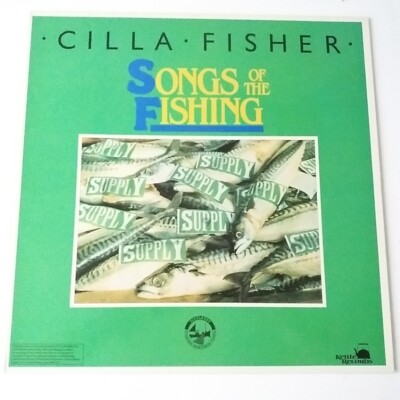 Cilla Fisher - Songs Of The Fishing - Vinyl LP UK 1st Press 1984 NM/NM-image