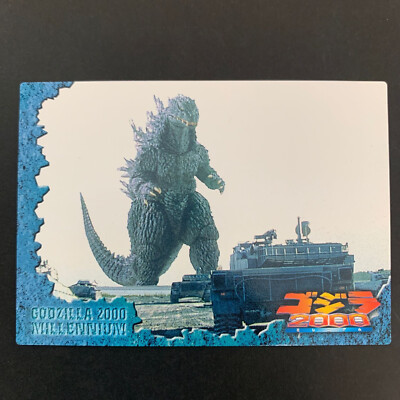 Godzilla 2000 Millennium Toho Monsters ORGA No.25 Collectable Card-image