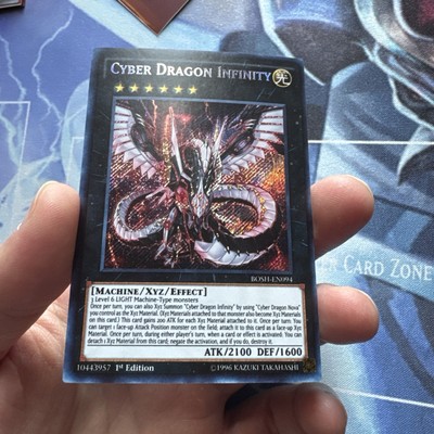 Yugioh Cyber Dragon Infinity BOSH-EN094 Secret Rare 1st Ed VLP-image