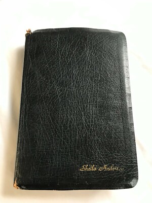 Scofield Reference Ed. Oxford Press BLACK VTG 1969 HOLY BIBLE -image