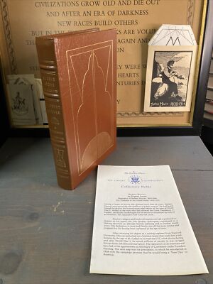 Easton Press Leather Hardback HERBERT HOOVER A BIOGRAPHY by Eugene Lyons -image
