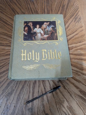 Holy Bible King James Red Letter Master Reference Edition Heirloom 1964-image