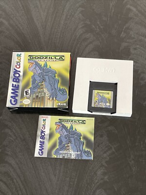 Godzilla The Series for Nintendo Gameboy Color CIB Complete-image
