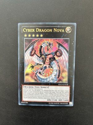 Yu-Gi-Oh! SDCR-EN038 Cyber Dragon Nova (Unlimited) Ultra Rare, NEAR MINT-image