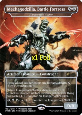 MTG Foil Promo Ikoria: Lair iof Beasts IKO Hangarback Walker MINT-image
