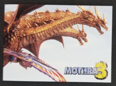 Mothra 1998 Japanese Film Monster Card #27 (NM)-image