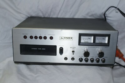 VINTAGE FISHER ER-8815 STUDIO STANDARD STEREO 8 TRACK AS IS FOR RESTORATION-image