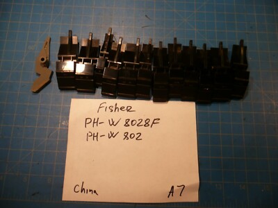 Fisher PH-W802BF Boombox Replacement Parts Cassette Player Control Push Buttons-image
